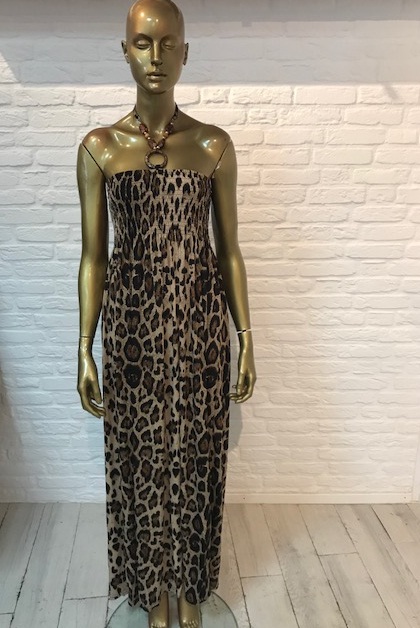 cosmoda_solar_jurk_maan_leopardprint_haltertop