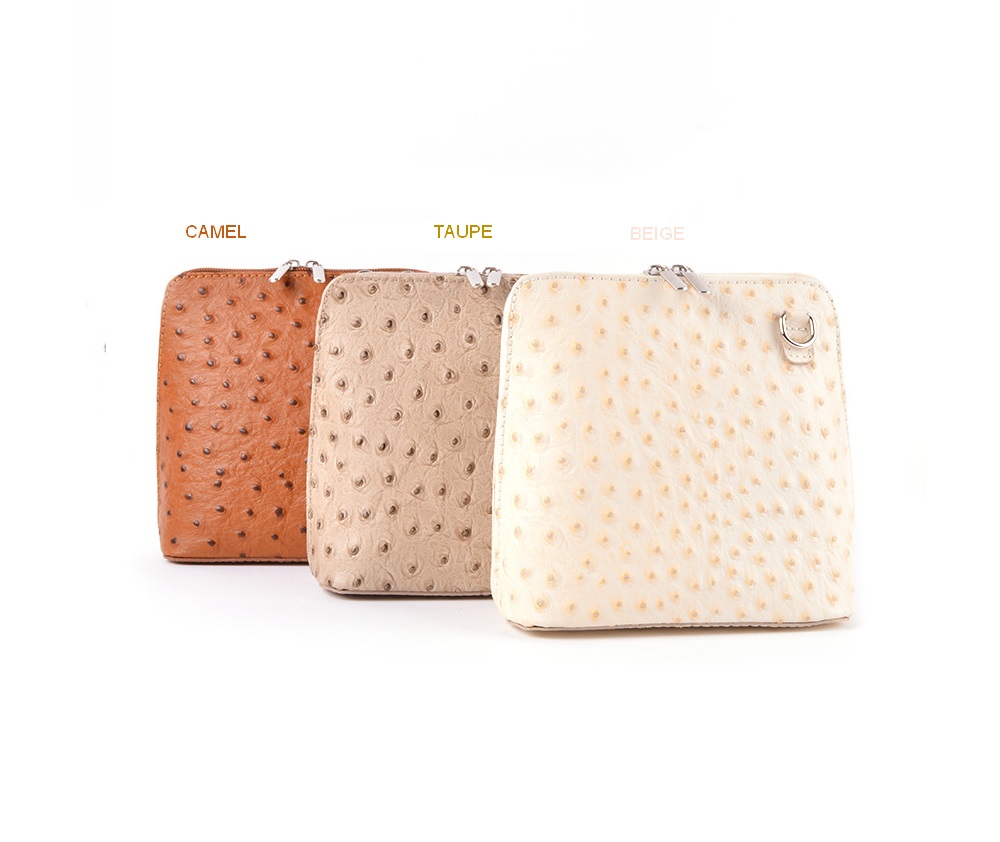 giuliano_struisvogelprint_camel_taupe_beige