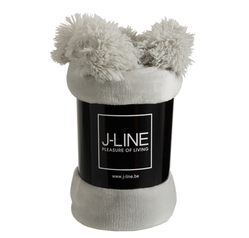 jline_jolipa_pluche_plaid_pompom_lichtgrijs_2