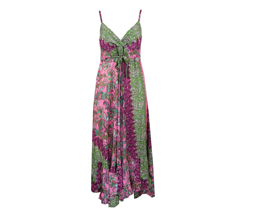 jurk_ibiza_roze_groen