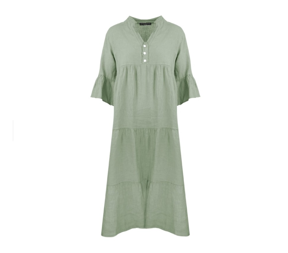 lange_jurk_hedwig_bohostijl_legergroen