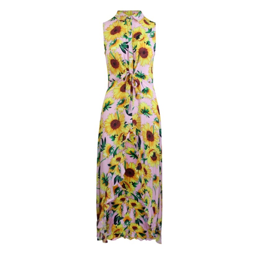 lange_jurk_spaans_model_sunflower_roze