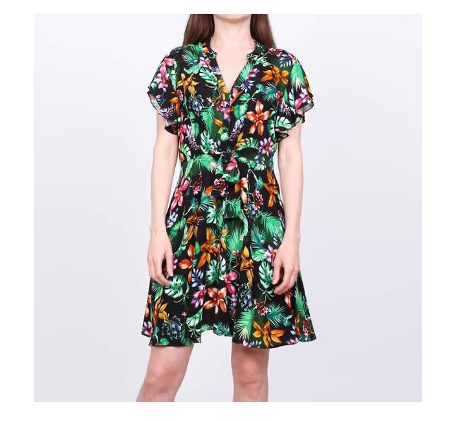 solar_charmm_jurk_lyna_zwart_bloemen_model