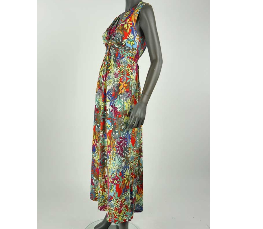 zomerjurk_lang_bloemen_rood_armygreen_4