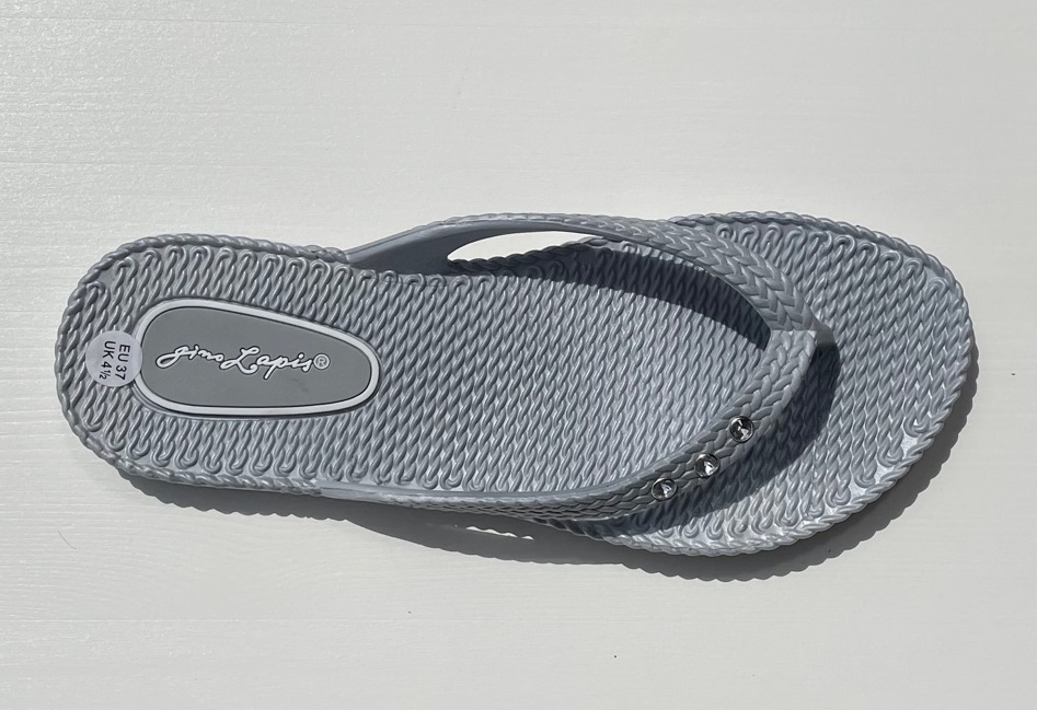 gino_lapis_slipper_zilvergrijs_steentje