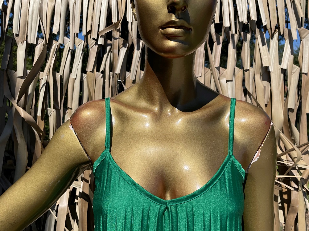 sumel_lange_jurk_plisse_groen_2