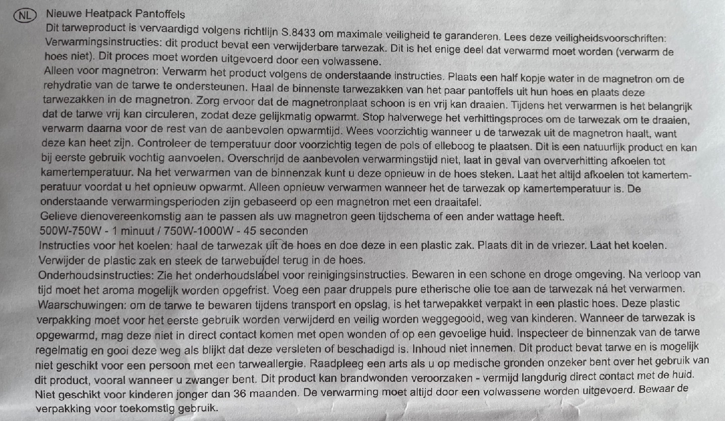 koala_warmteslippers_gebruiksaanwijzing