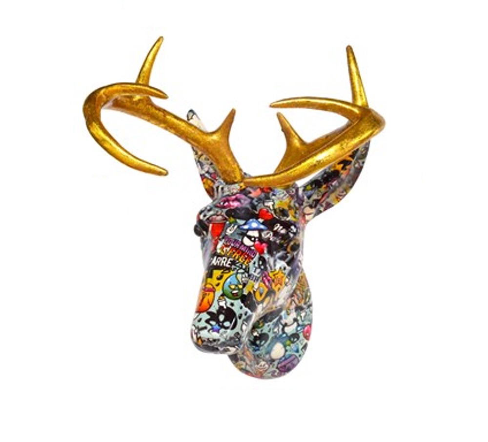 pomme_pidou_deer_nelson_graffiti