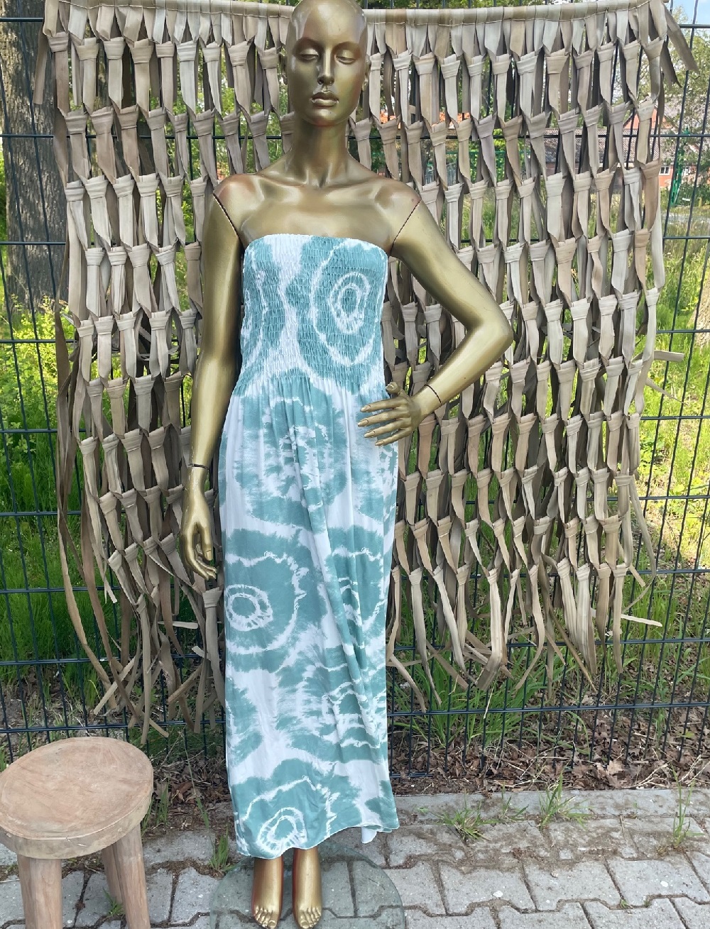 strapless_jurk_june_jade_groen