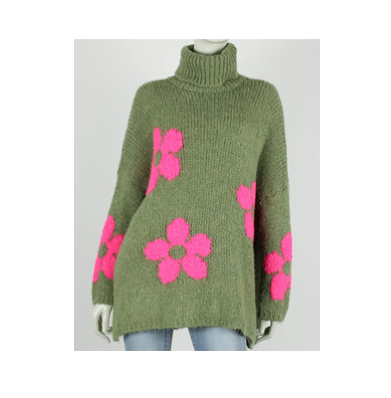trui_beauty_flower_groen