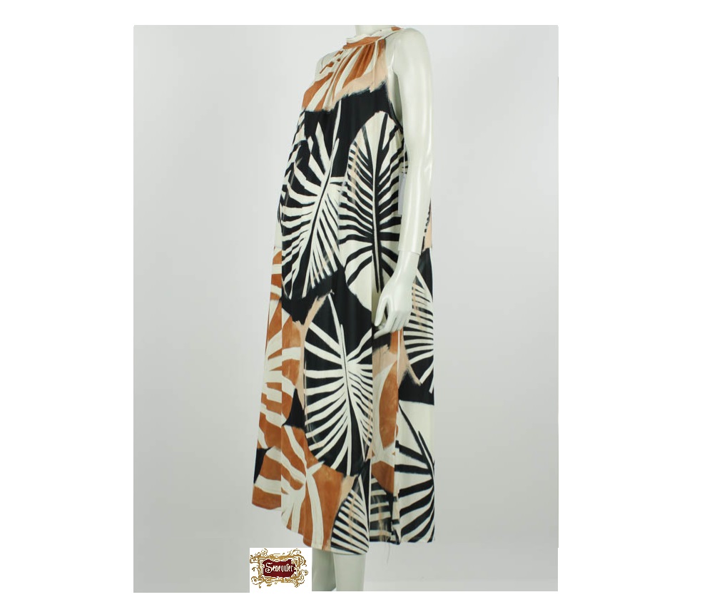halterjurk_Porto_beige_zwart_3