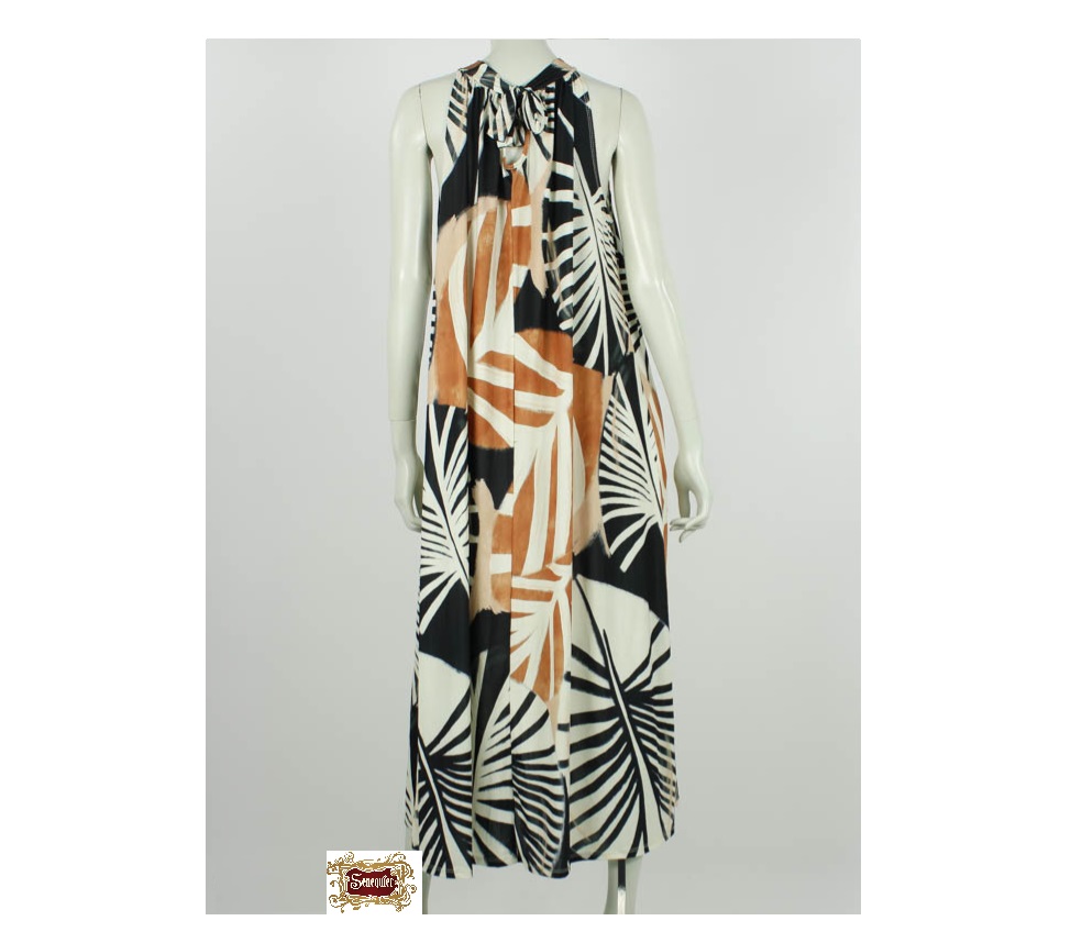 halterjurk_Porto_beige_zwart_4